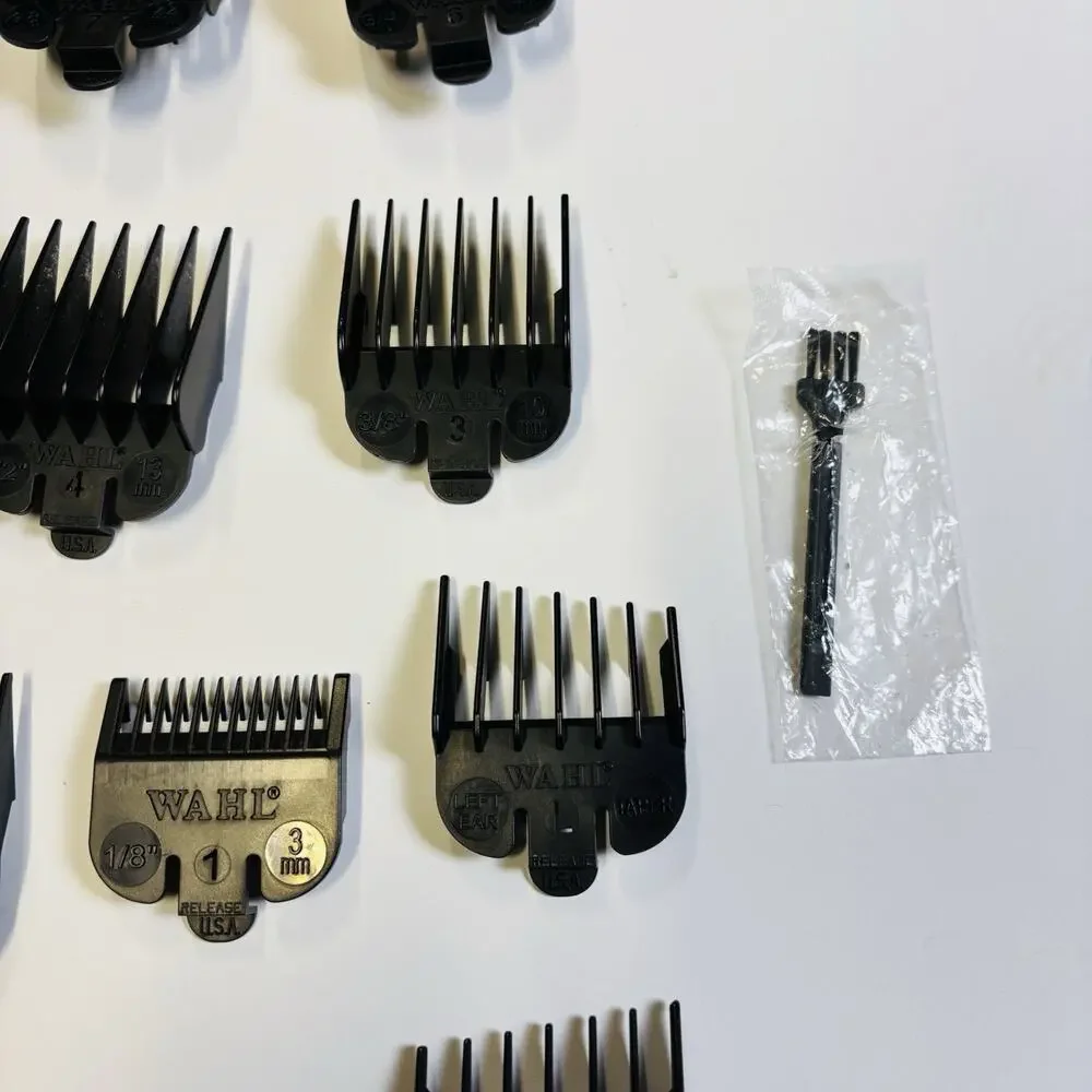 Wahl HairCut Combo Haircutting Kit - 14 Pieces. Clean! Works. Tested.